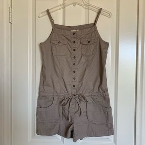Cute cargo/utility style romper